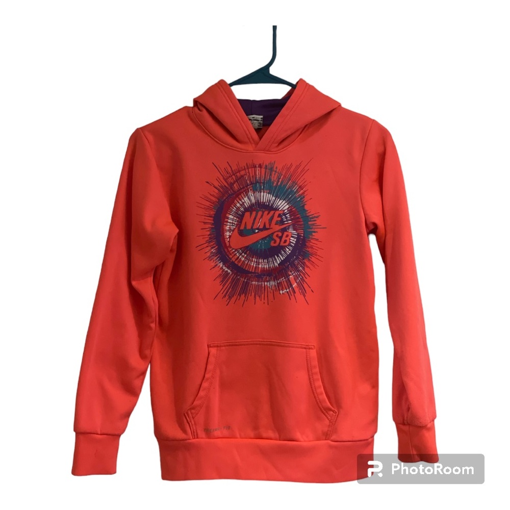 Girls, Nike SB thermal fit size large, hot pink hoodie